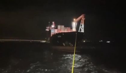 Çanakkale Boğazı'nda gemi arızası