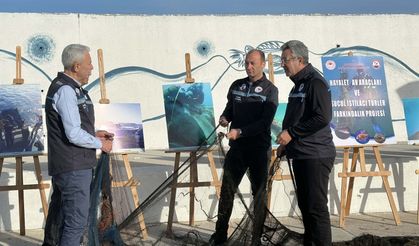 Çanakkale Boğazı'nda hayalet ağ temizliği yapıldı