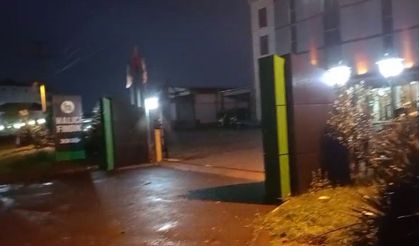 Fındık fabrikasının yanına el yapımı patlayıcı atan şüpheli yakalandı