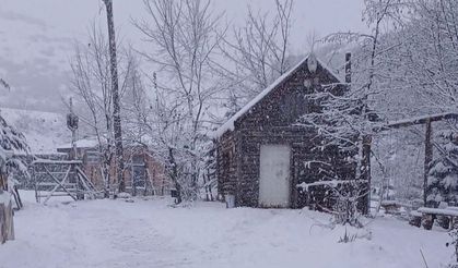 Ordu’nun yüksekleri beyaza büründü