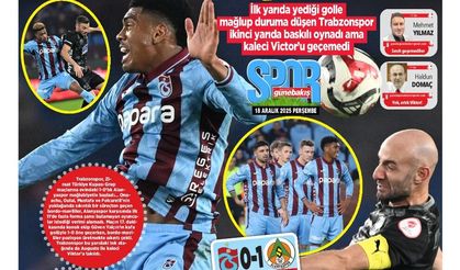 Trabzonspor'a kupada şok