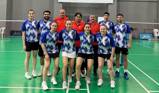 Erzincan, Badminton A Milli Takımı Kampına En Fazla Sporcu Gönderen İl Oldu