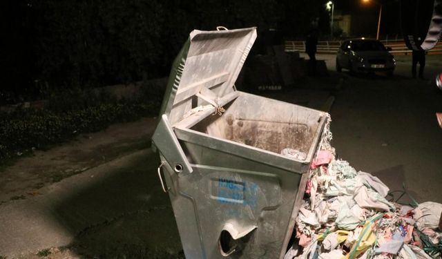 Denizli’de çöp konteynerinde yeni doğmuş bebek cesedi bulundu
