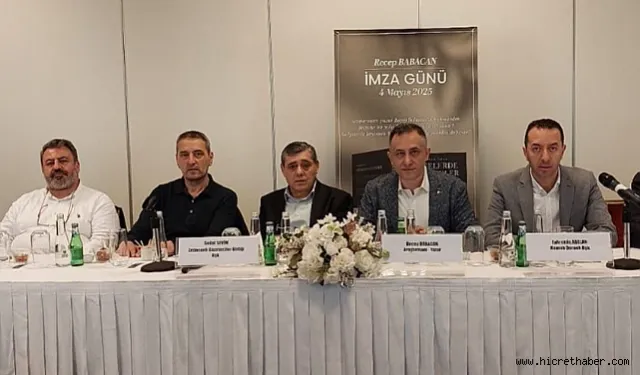 Tarihçi Yazar Recep Babacan’ın Yeni Kitabı “Unutulan İzler, Gölgelerde Gizlenenler” Basına Tanıtıldı