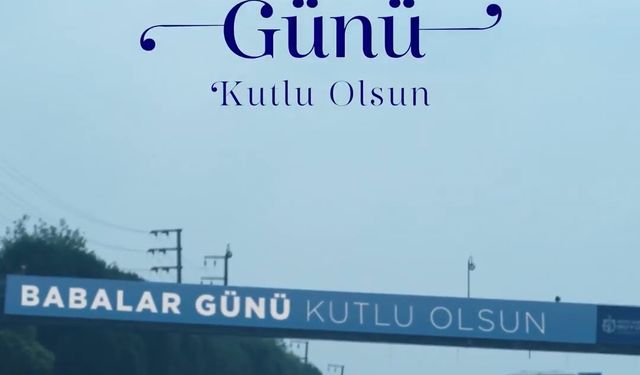 Tahir Büyükakın, Babalar Günü’nü kliple kutladı