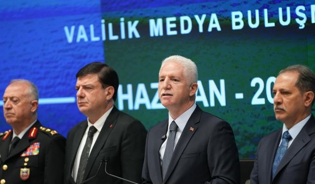 Vali Gül, bu yılın ilk 5 ayının emniyet verilerini açıkladı