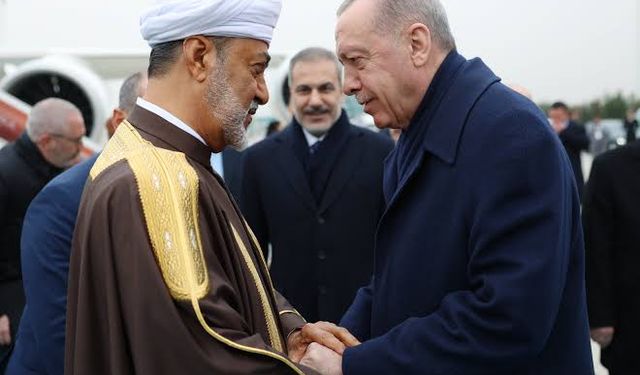Cumhurbaşkanı Erdoğan, Umman Sultanı El Said ile görüştü