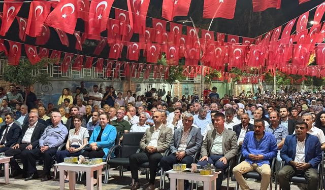 Kızıltepe’de 15 Temmuz Anma Programına Protokol Katılımı Yoğundu