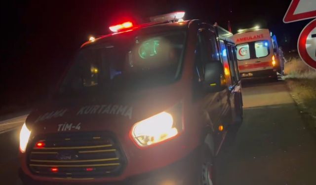 Devrilen otomobildeki dede ve torunu öldü