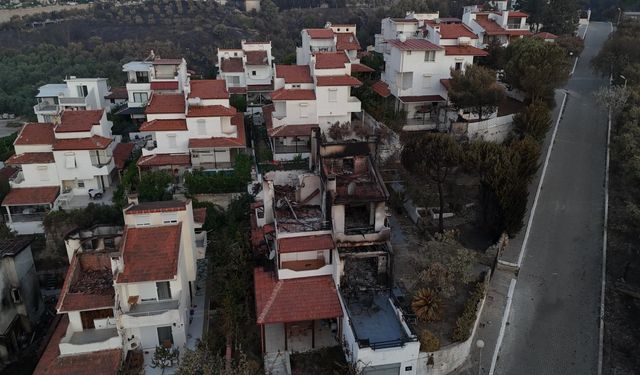 İzmir'deki orman yangını 3'ncü gününde