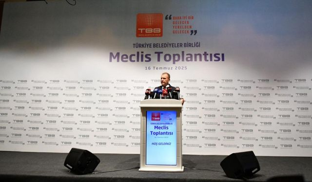 Türkiye Belediyeler Birliği'nde yeni başkanvekili Vahap Seçer oldu