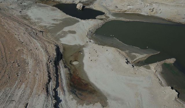 Bodrum'da barajlardaki su azaldı