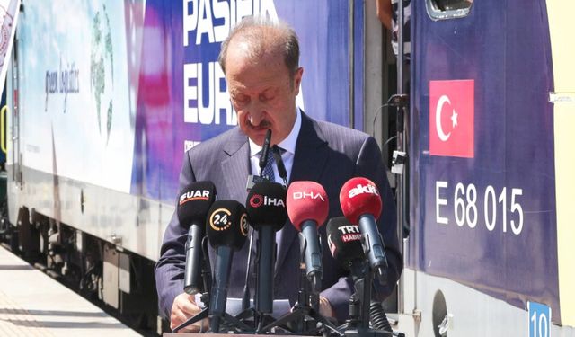 Türkiye-Çin-Avrupa Demiryolu Hattı'nda yola çıkan iki yük treni İstanbul'a ulaştı