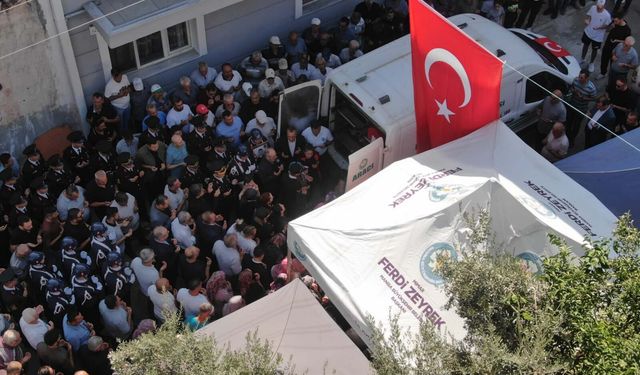 Kaza şehidi uzman çavuş, son yolculuğuna uğurlandı