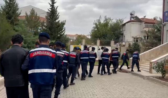 Adıyaman'da uyuşturucu operasyonu; 10 gözaltı