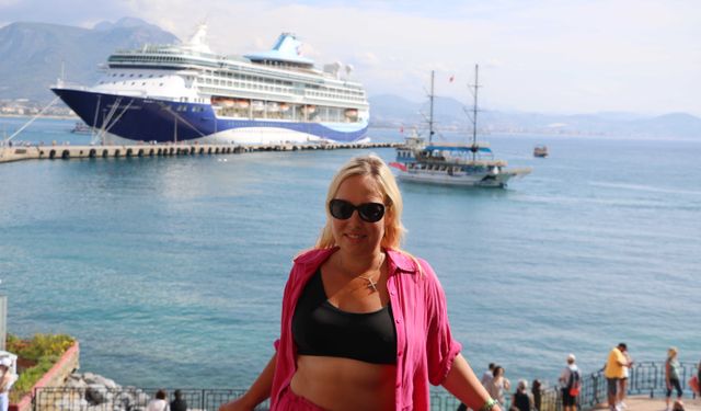 Alanya'da kruvaziyer turizmi, pandemi çöküşünden sonra 4 yılda toparlandı