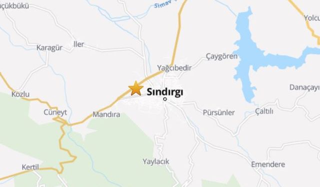 Balıkesir Sındırgı'da 4.1 büyüklüğünde deprem