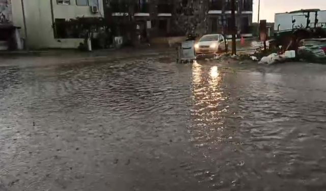 Balıkesir'de dolu yağışı