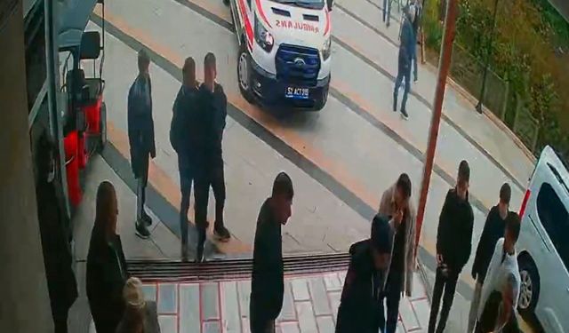 Camide kalp krizi geçirdi; o anlar kamerada