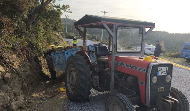 Dedesinin sürdüğü traktörden düşüp, tekerin altında kalan çocuk, hayatını kaybetti