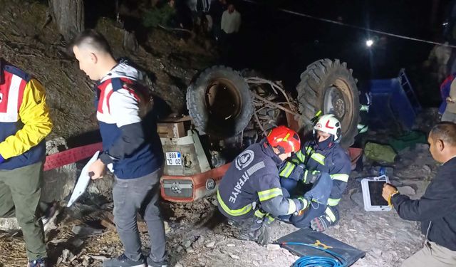Denizli'de kayıp çift, devrilen traktörün altında ölü bulundu