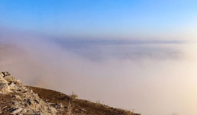 Dicle Vadisi'nde sis manzaraları