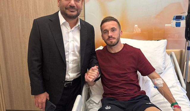 Edin Visca başarılı bir operasyon geçirdi