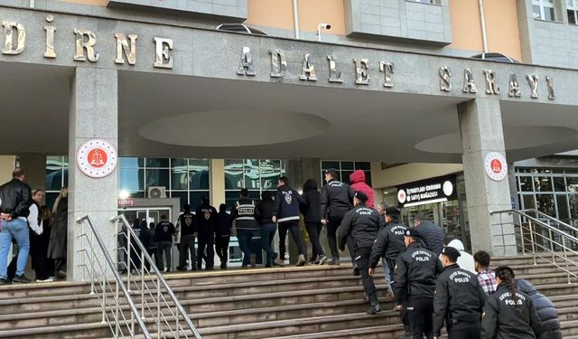 Edirne merkezli 3 ilde yasa dışı bahis operasyonu; 13 şüpheli adliyede
