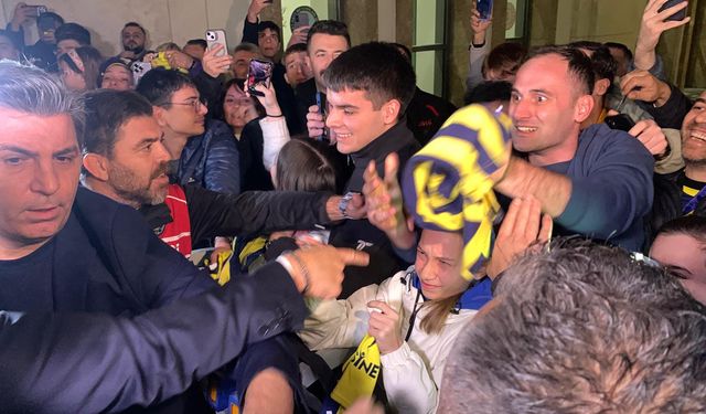 Fenerbahçe kafilesi, Rize'ye geldi