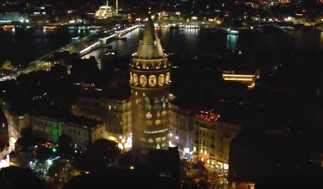 Galata Kulesi'nde kültür varlığı kaçakçılığına karşı farkındalık mesajı
