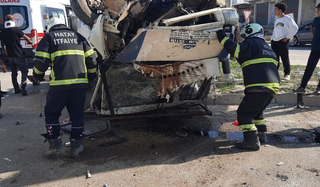 Hatay'da zincirleme kaza: 7 yaralı