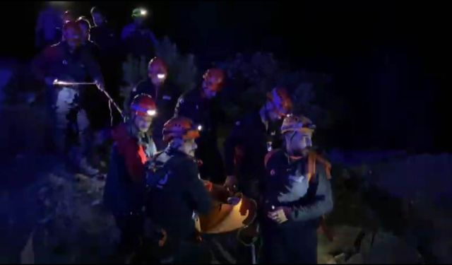 Kayıp olarak aranan Miraç uçurum dibinde ölü bulundu