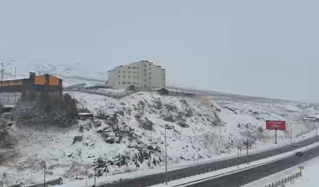 Kayseri'de kar yağışı (2)