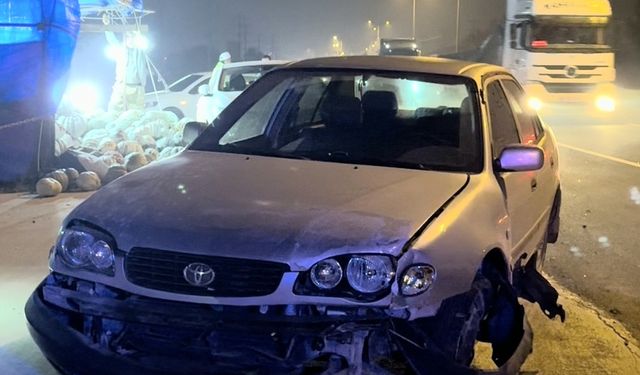 Kaza sonrası sürücüler arasında kavga çıktı; polis araya girdi