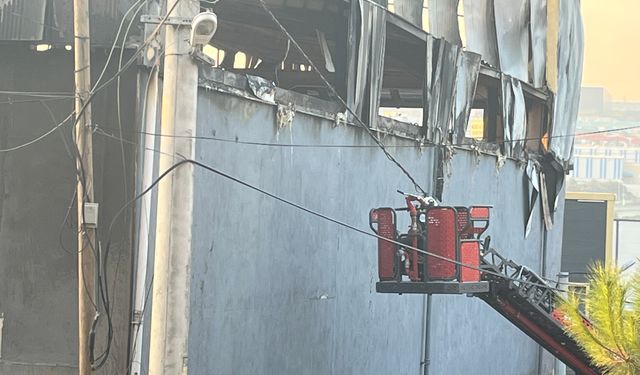 Kocaeli'de kozmetik fabrikasında yangın: 6 ölü, 7 yaralı (11)