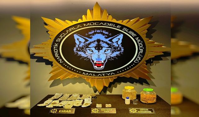 Malatya'da uyuşturucu operasyonu; 11 tutuklama