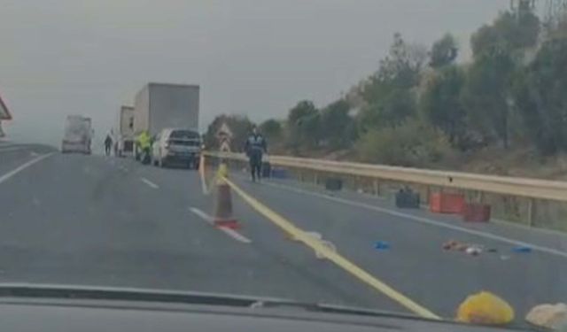 Manisa'da zincirleme kaza: 1 ölü, 2'si ağır 8 yaralı