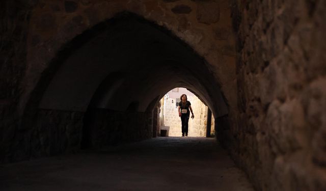 Mardin'de binlerce sporcu, tarihi sokaklarda kıyasıya yarıştı