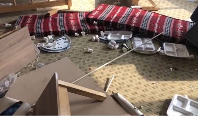 Mardin'de taziye evine girip, eşyalara zarar veren 2 şüpheli gözaltında