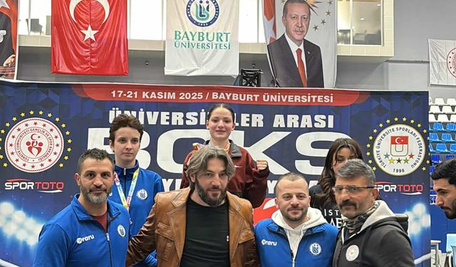 Mardinli Boksör Sezen Sude, Türkiye şampiyonu oldu