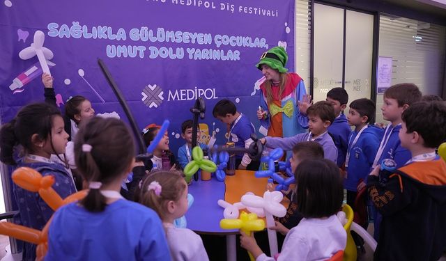 Medipol'den Dünya Çocuk Günü'ne özel ‘Diş Festivali'