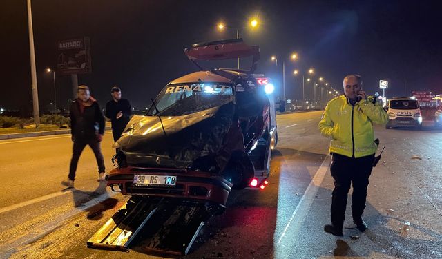 Otomobil takla atıp, karşı şeride savruldu: 1 ölü, 3 yaralı