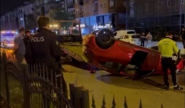 Samsun'da zincirleme kaza; 1 yaralı