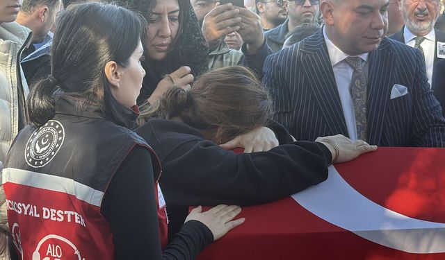 Şehit Astsubay Başçavuş Kuran, Muğla'da son yolculuğuna uğurlandı