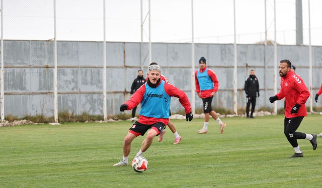 Sivasspor, Esenler Erokspor maçı hazırlıklarını sürdürdü