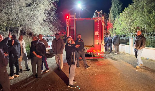 Tekirdağ'da 3 katlı binada yangın