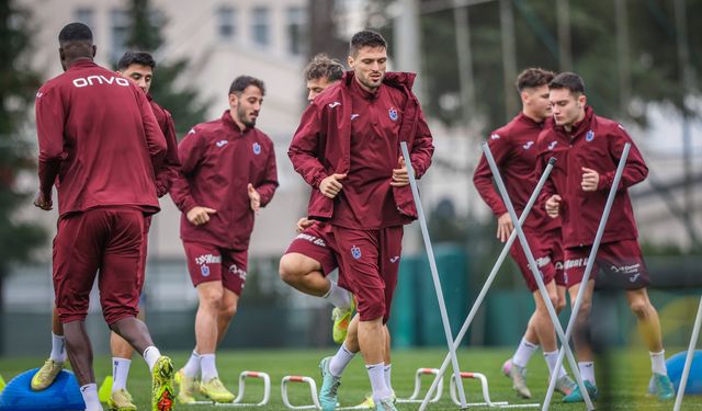 Trabzonspor'da Rams Başakşehir maçı hazırlıkları devam etti