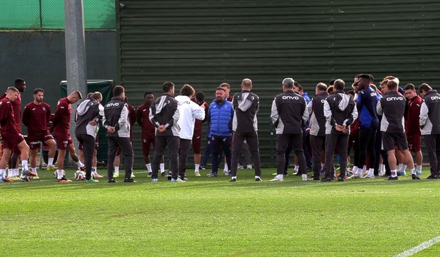 Trabzonspor'da RAMS Başakşehir mesaisi