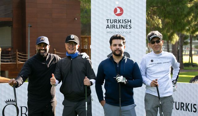 Turkish Airlines World Golf Cup'ın büyük finali Antalya'da yapıldı