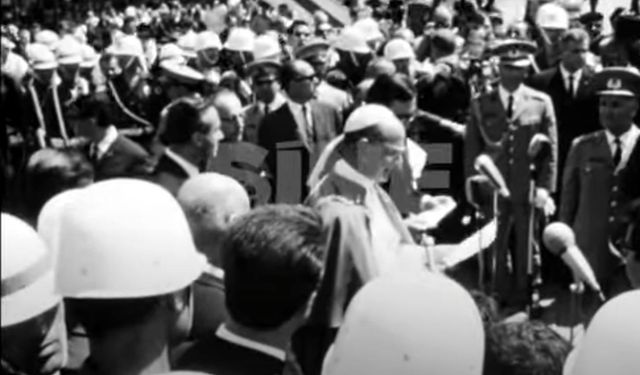 Türkiye'ye ilk Papa ziyaretinin görüntüleri paylaşıldı